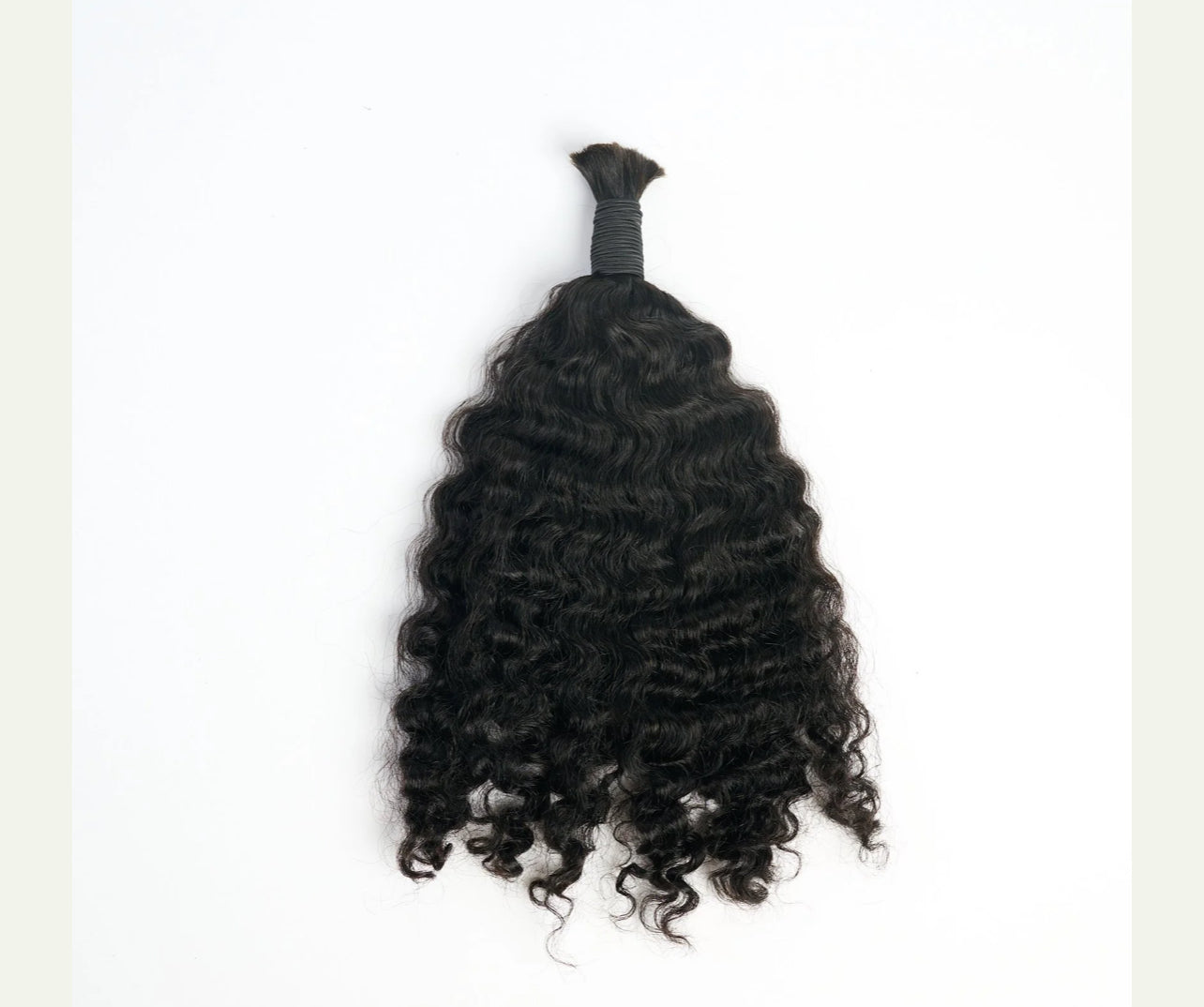 Bundled Pure Virgin Base Curls / 100 grams (HUMAN HAIR BULK)
