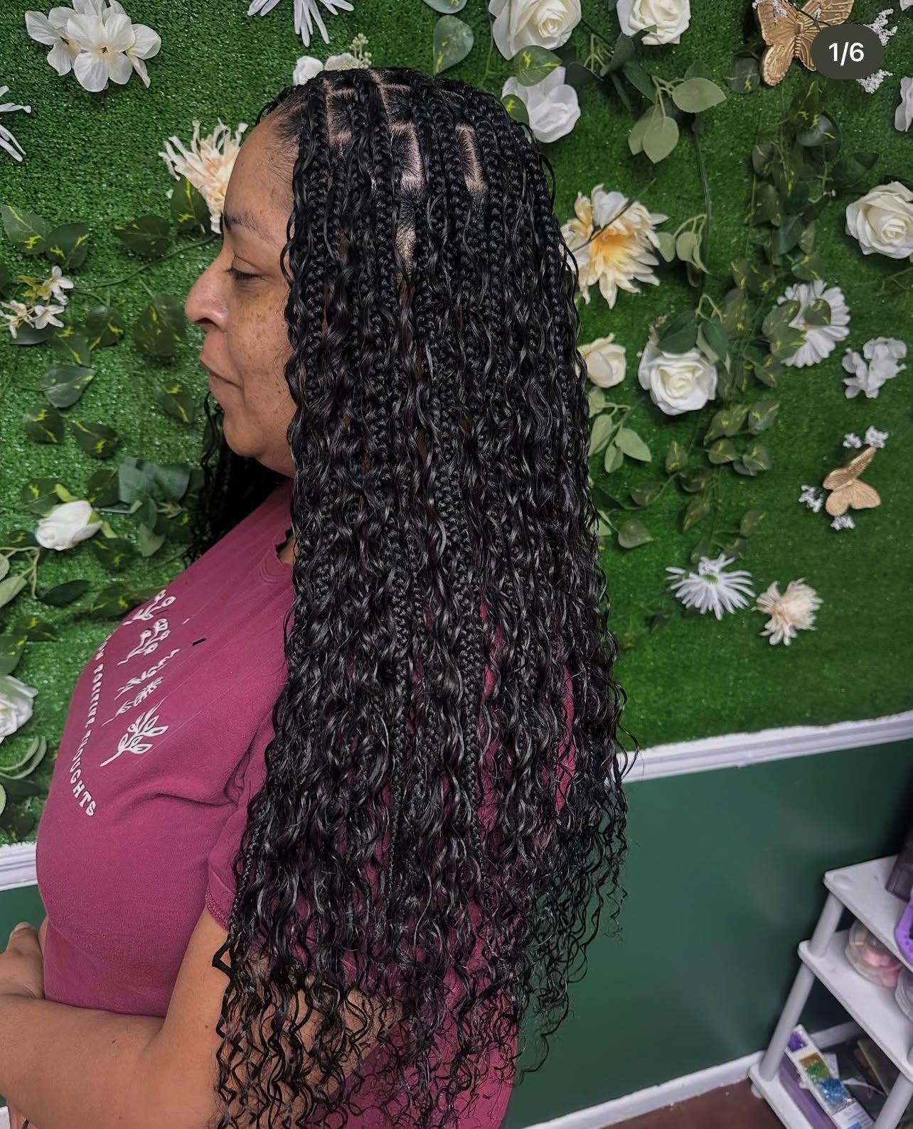 Bundled Pure Virgin Base Curls / 100 grams (HUMAN HAIR BULK)