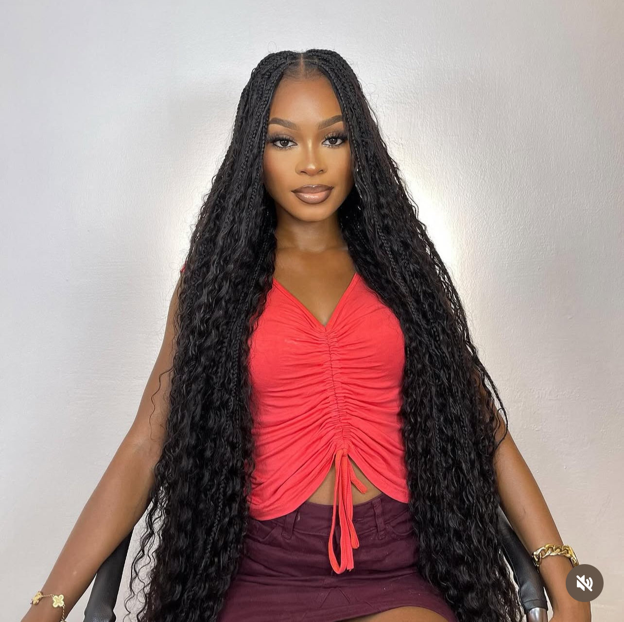 Bundled Pure Virgin Base Curls / 100 grams (HUMAN HAIR BULK)