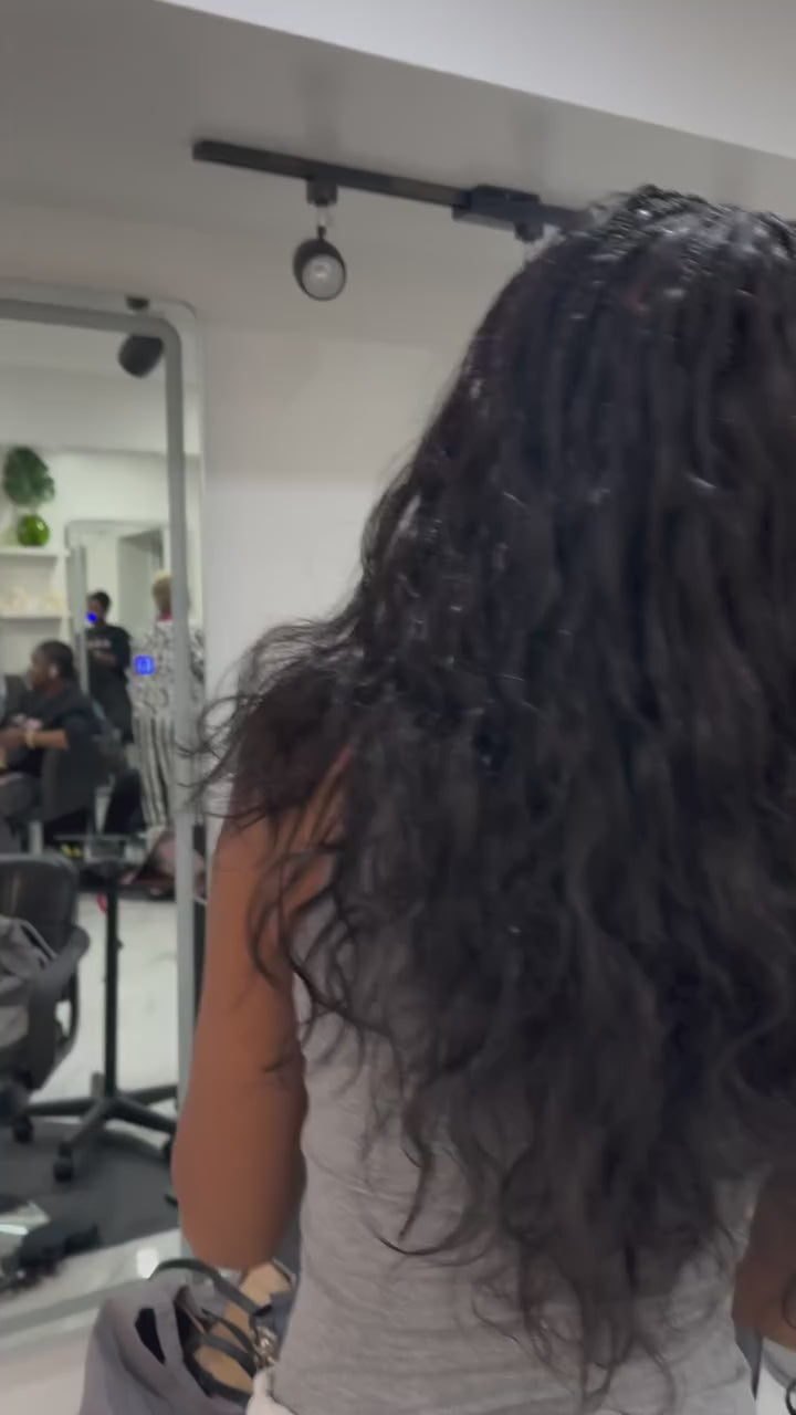 Bundled Pure Virgin Base Curls / 100 grams (HUMAN HAIR BULK)